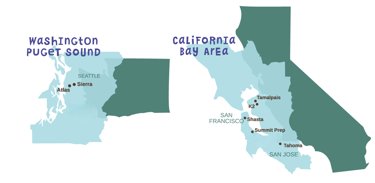 Our Schools in Washington and California